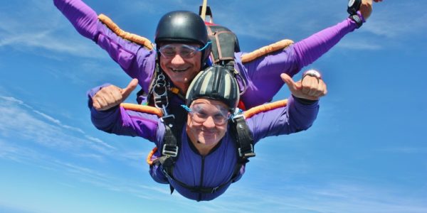 Tandem Skydiving Student Skydive Orange